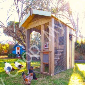 Walk in Australian Made Chicken Coop