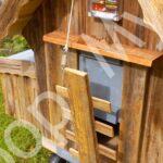wooden houses