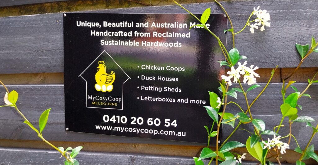 signage front gate